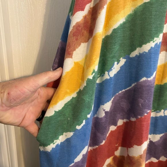 Zenana Outfitters | Multicolor Tie-Dye Dress | Size Large - Picture 4 of 6